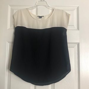 Two toned blouse